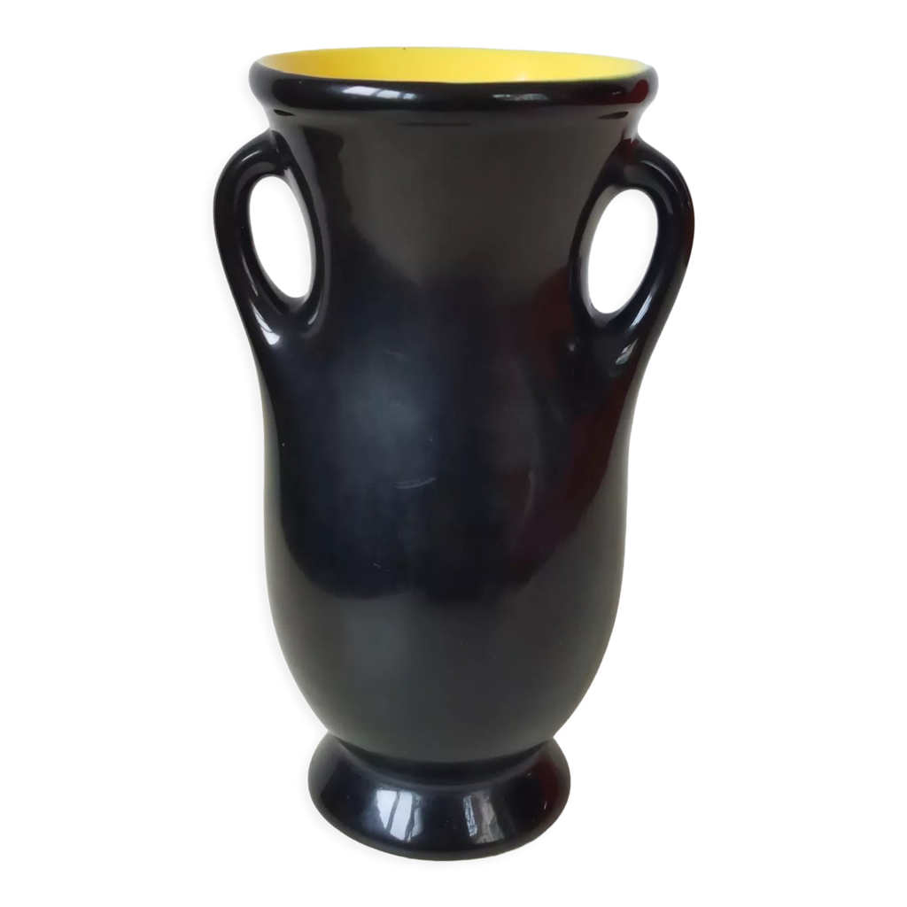 Vase Calla Lily en verre de Murano (années 60