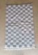 Tapis Béni Ouarain damier blanc gris