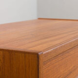 Danish entry chest or teak nightstand dresser, 1970s