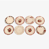 Mismatched hollow plates 1930s