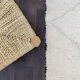 Beni Ouarain Berber rug white 205x310cm