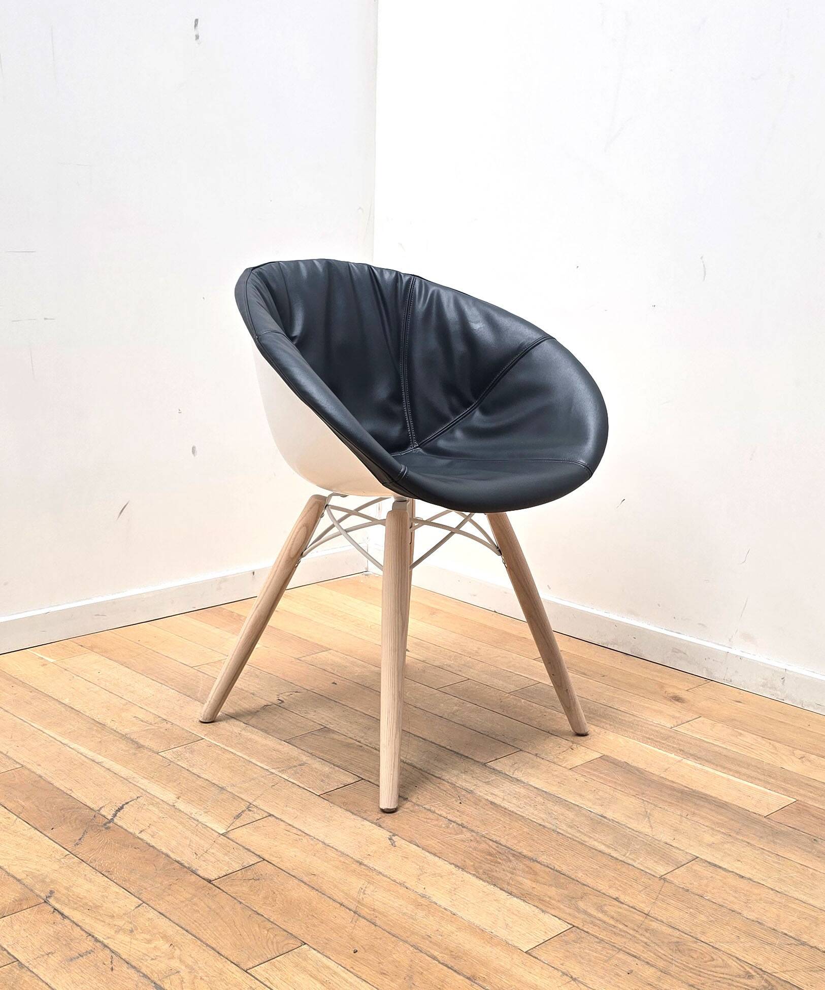 Suite de 6 fauteuils Gliss Wood 904, Pedrali