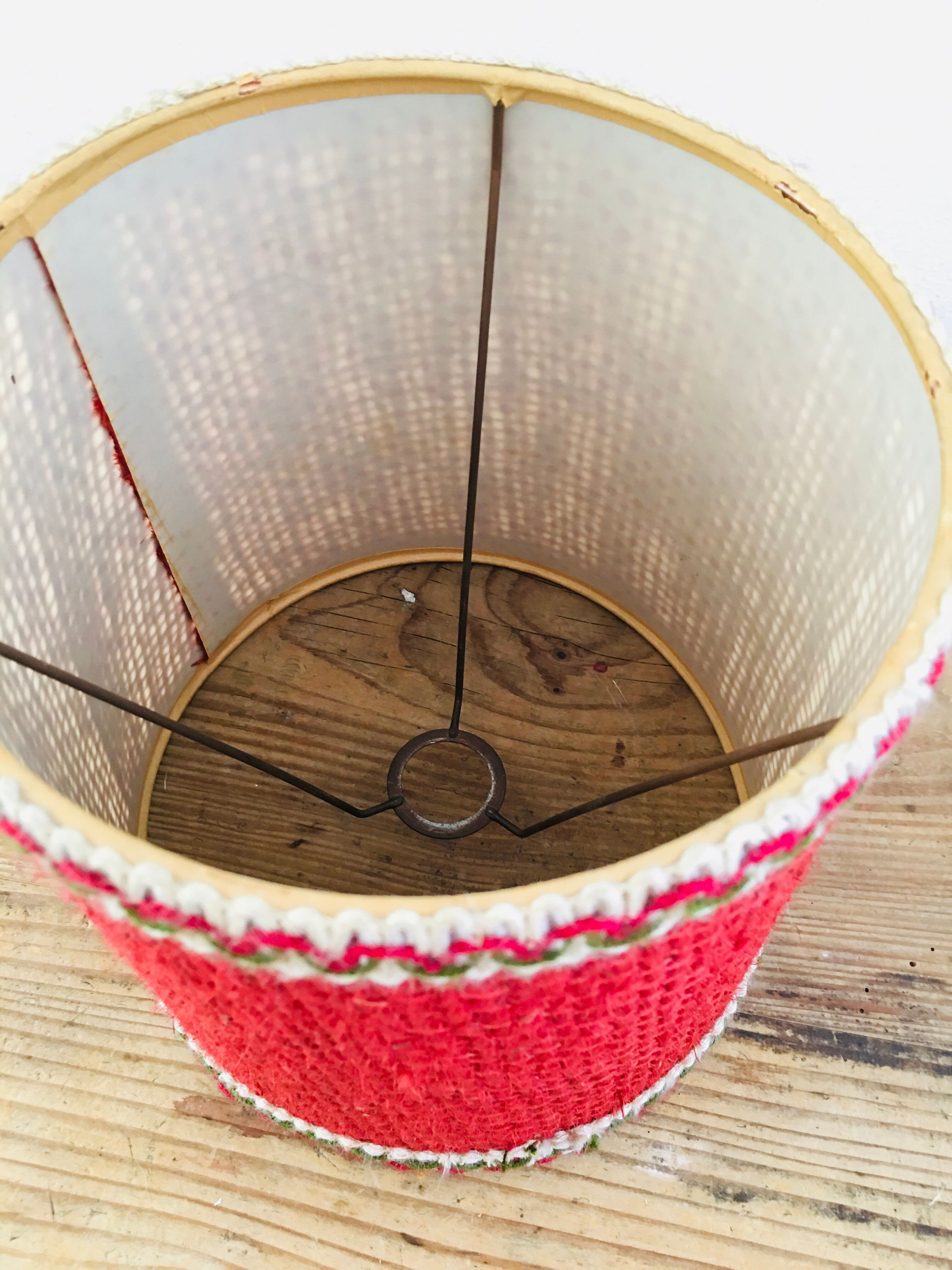 Lampshade vintage fabric