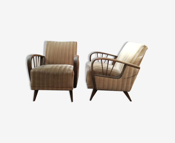 Paire de fauteuils Art Déco