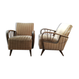 Paire de fauteuils Art Déco