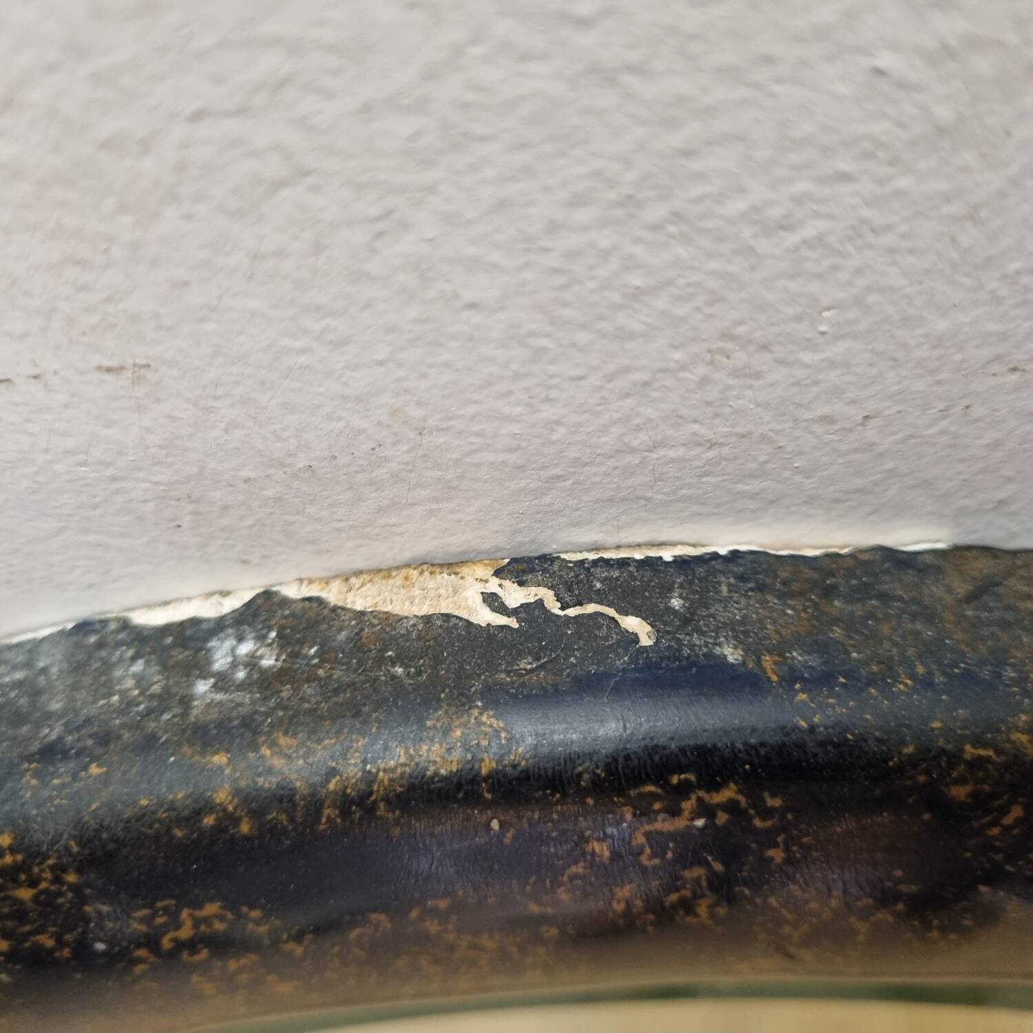 Art Deco oval mirror (81X53cm)