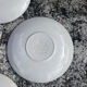 Set of 6 saucers Churchill England 13 cm diameter in porcelain