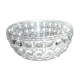 Baccarat moulded crystal salad signed diamants pierreries 23cm
