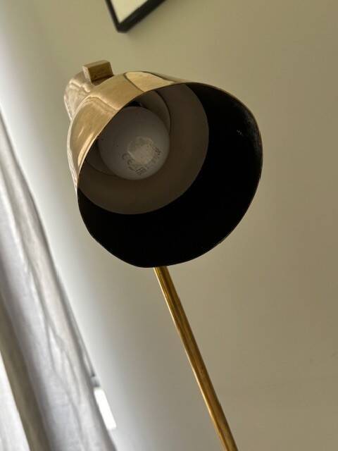 Falkensbergs Belysning brass floor lamp - Sweden 50s/60s