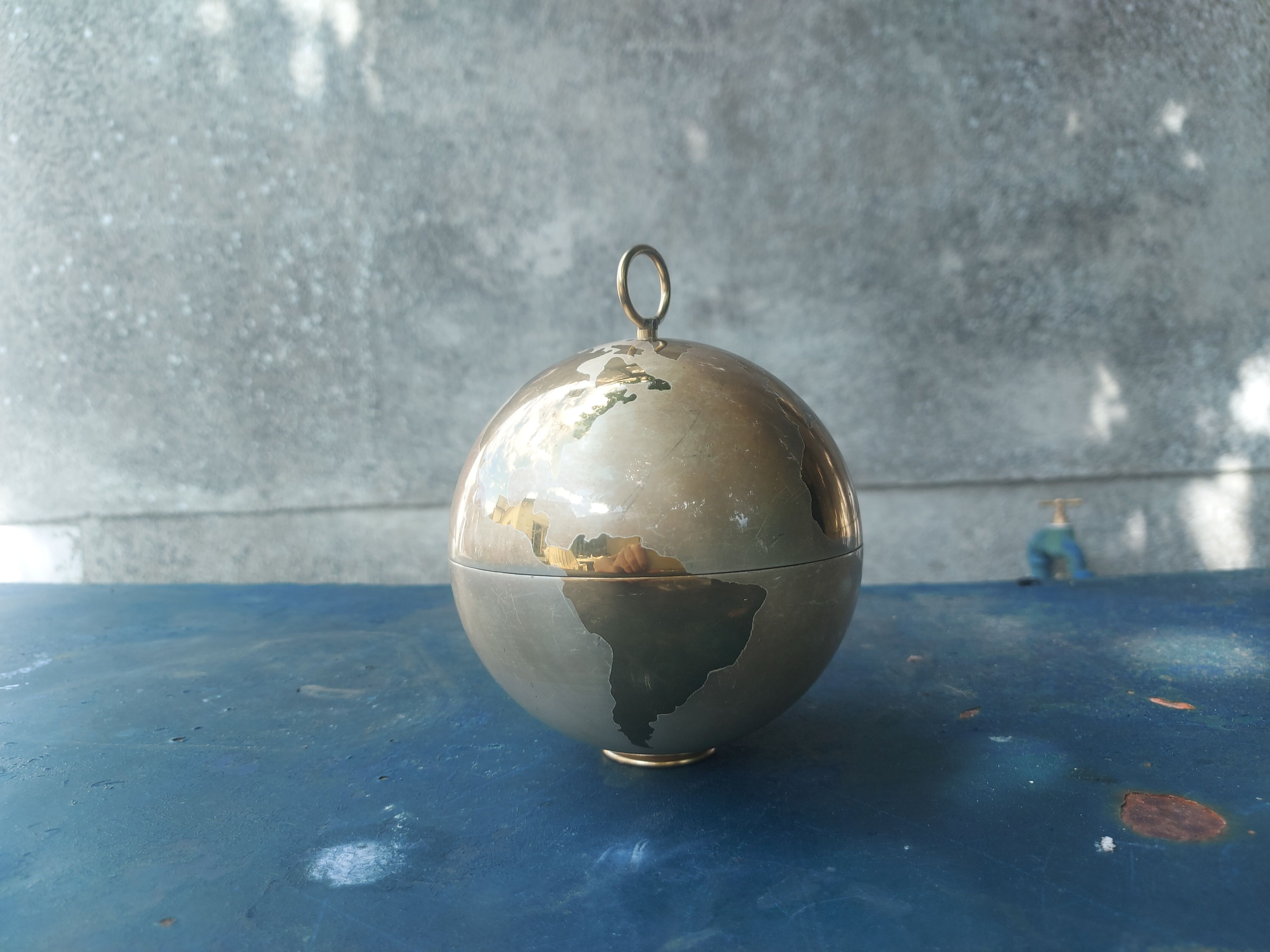 Vintage cigarette holder 70'S , Mappemonde