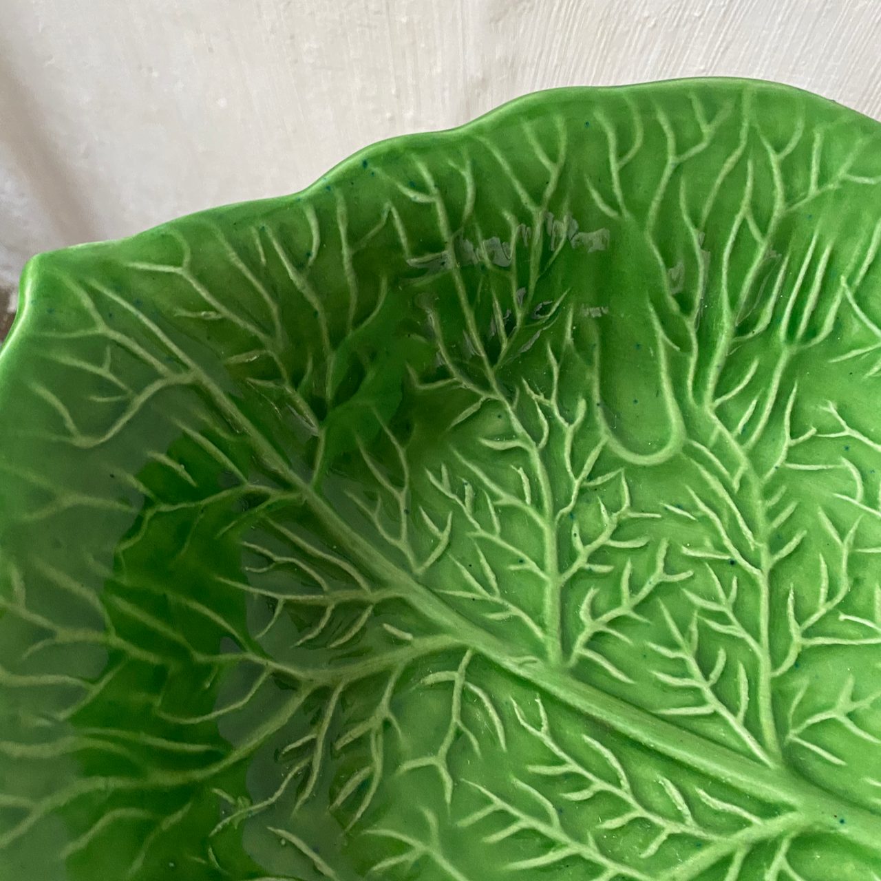 Cabbage Leaf Salad Bowl