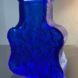 Cobalt blue vase by Lars Hellsten Sweden 1960s
