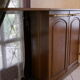 Furniture bar bar solid oak brass handles