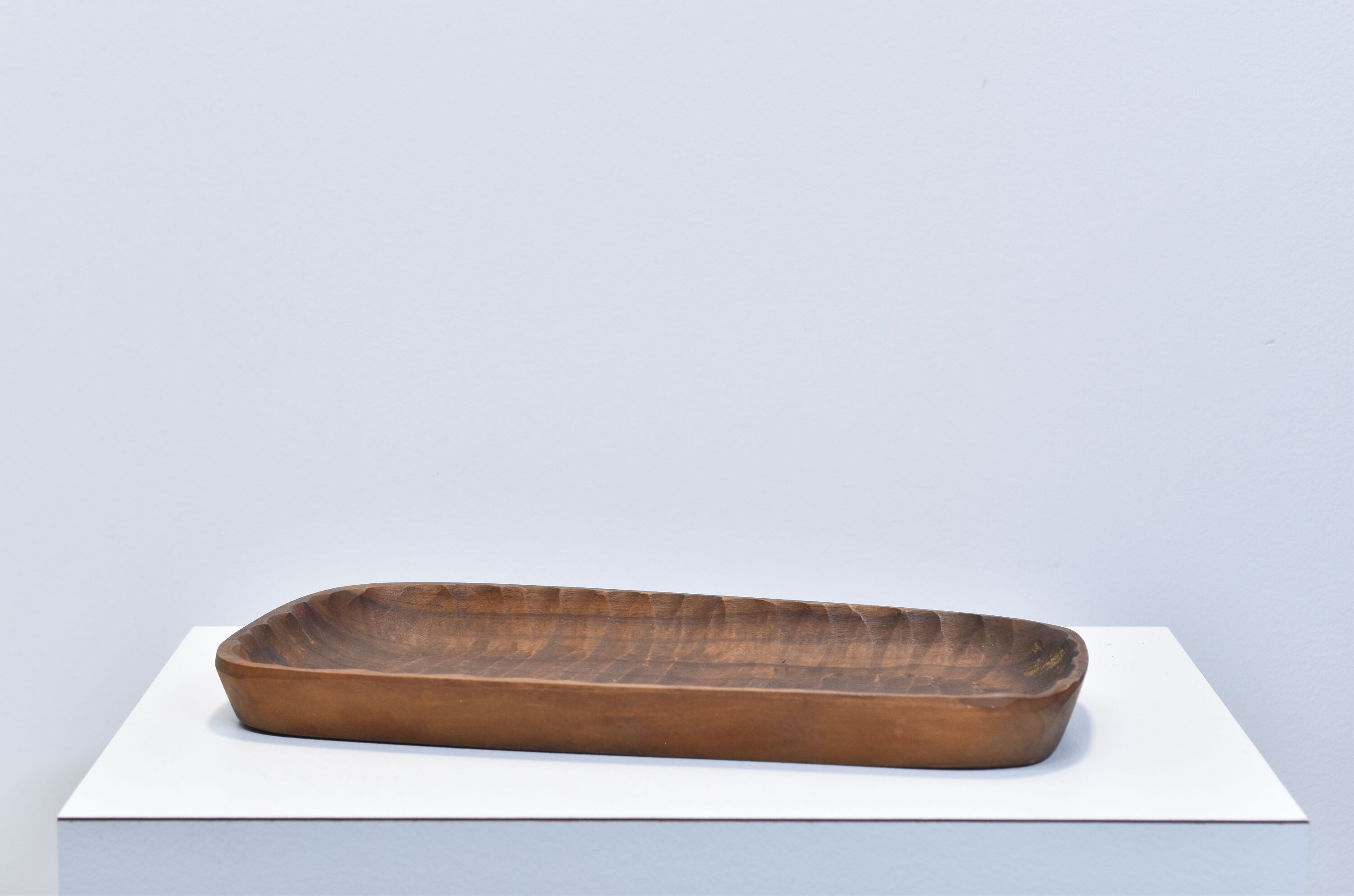 Empty carved wooden pockets