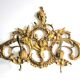 Bronze coat rack in Imperial style from the 1950s.