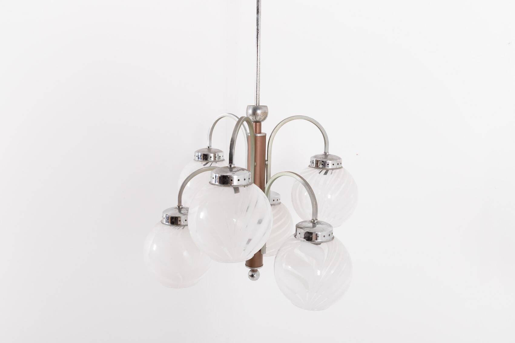 Murano glass chandelier, 1970’s Italy
