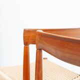 Vintage teak dining chairs by Henry Walter Klein for Bramin, 1960s, set of 4