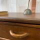 Rattan console/desk