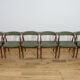 Mid-century Danish dining chairs from Orte Mobelfabrik, Denmark, 1960s, set of 6