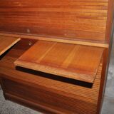 Large curtain cabinet, 2 sections.