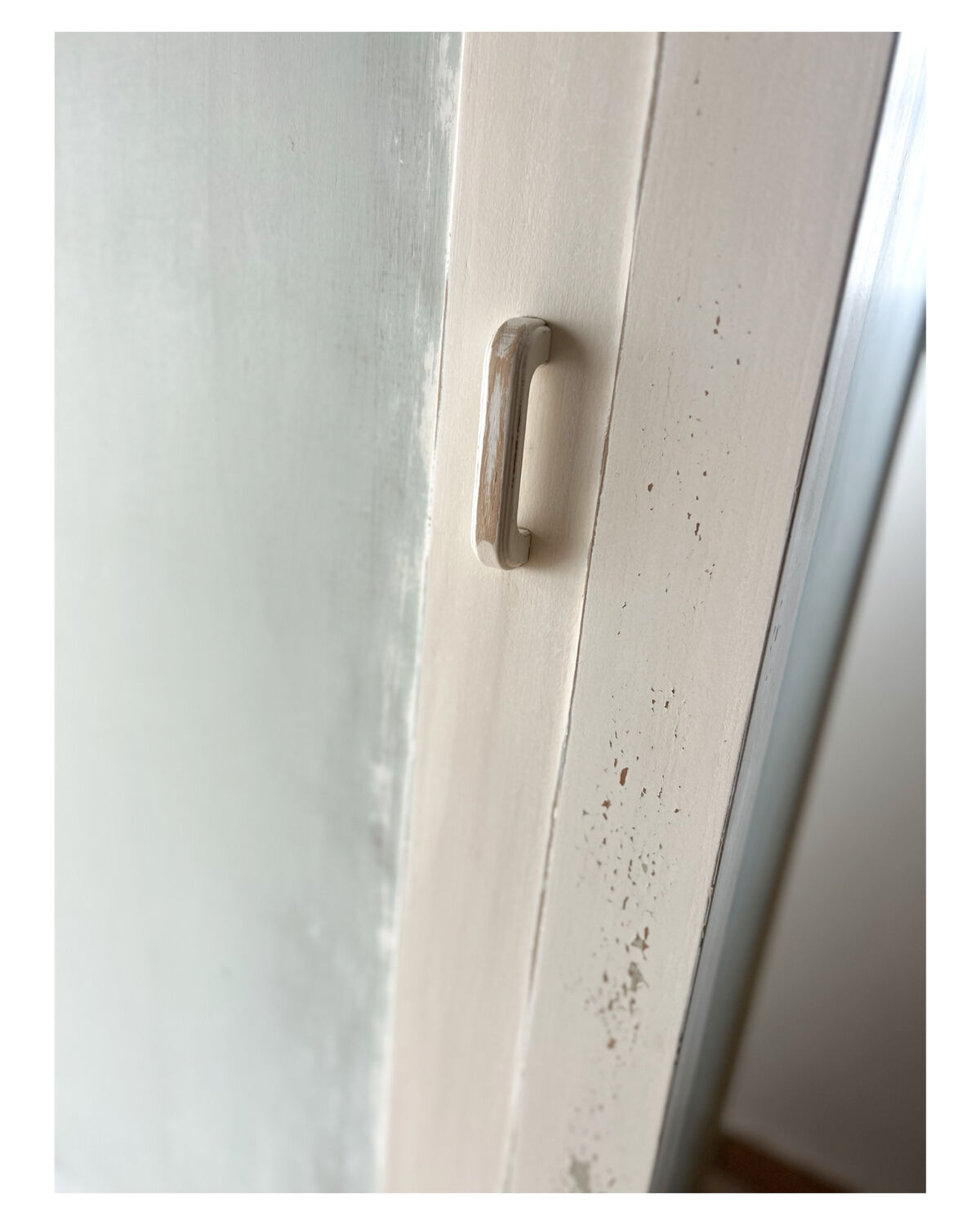 Patinated Parisian wardrobe