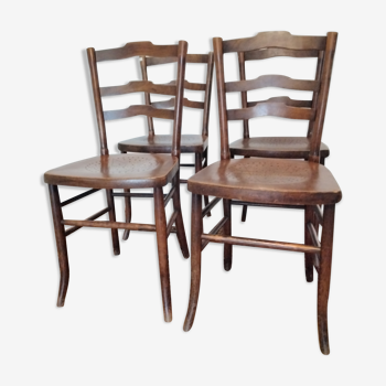 4 chaises bistrot