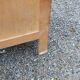 Vintage chest of drawers from the 50s in solid oak legs compass 4 drawers