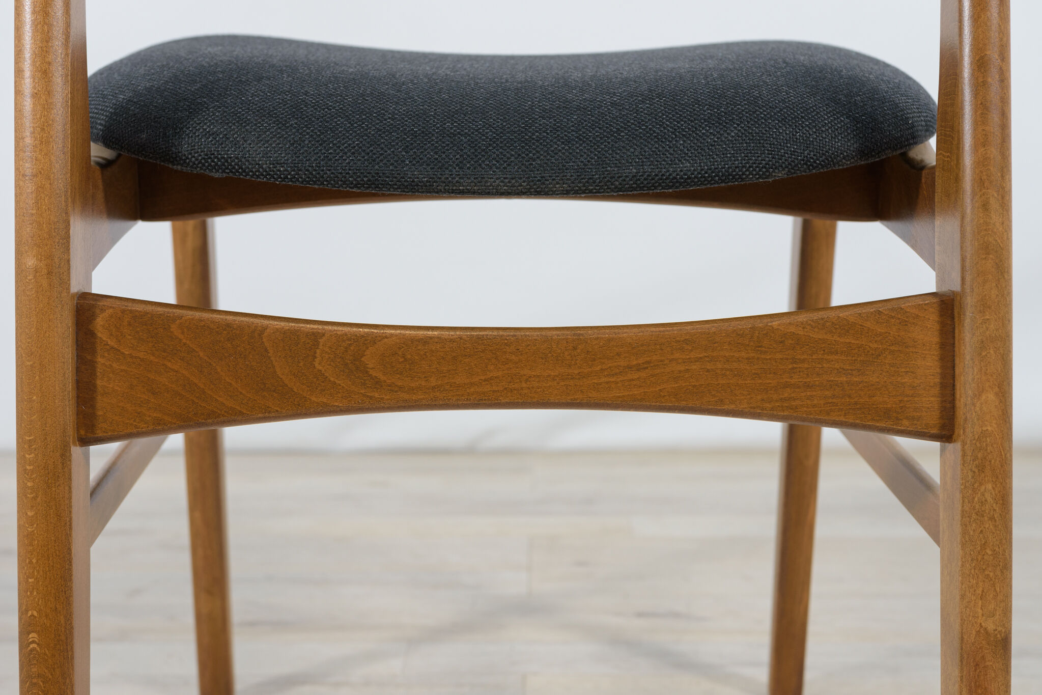 Mid-century teak dining chairs, 1960s, set of 4