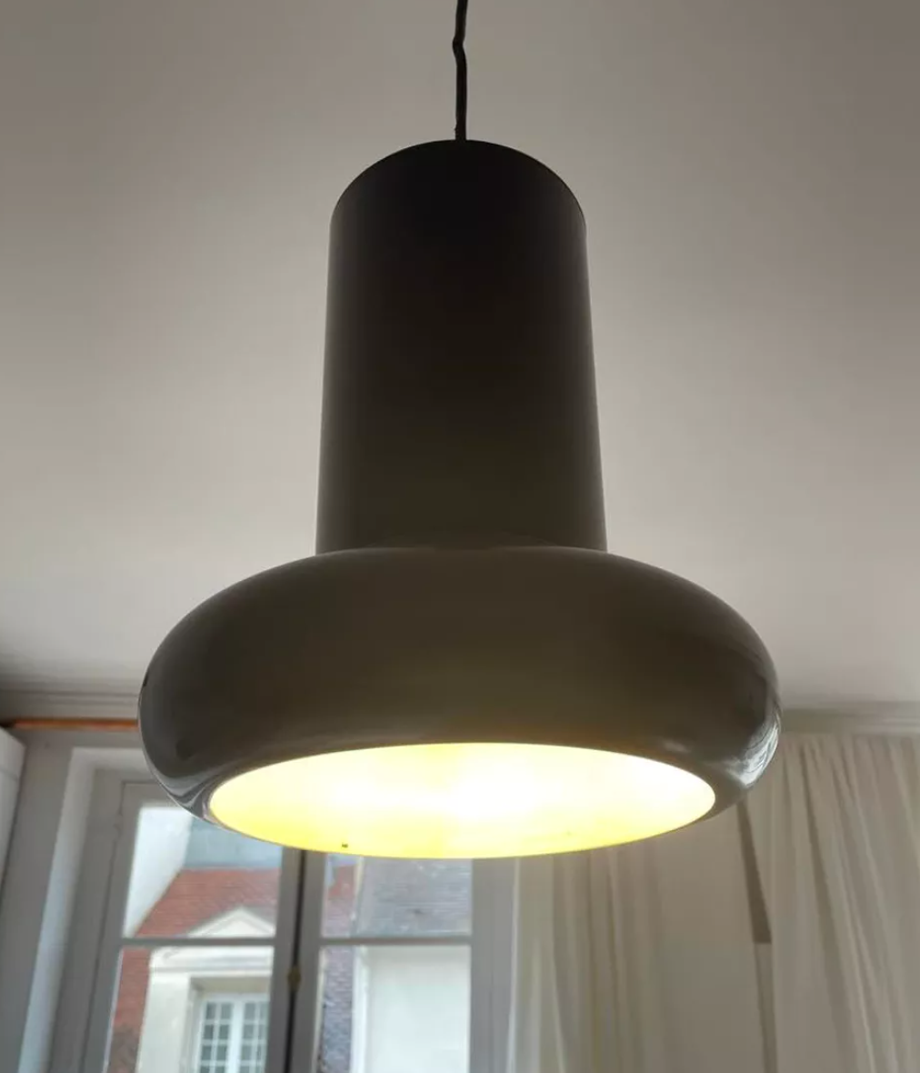 Pendant lamp vintage Lita France 1970