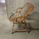 Fauteuil en rotin années 60