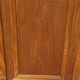 Large antique wardrobe in solid walnut