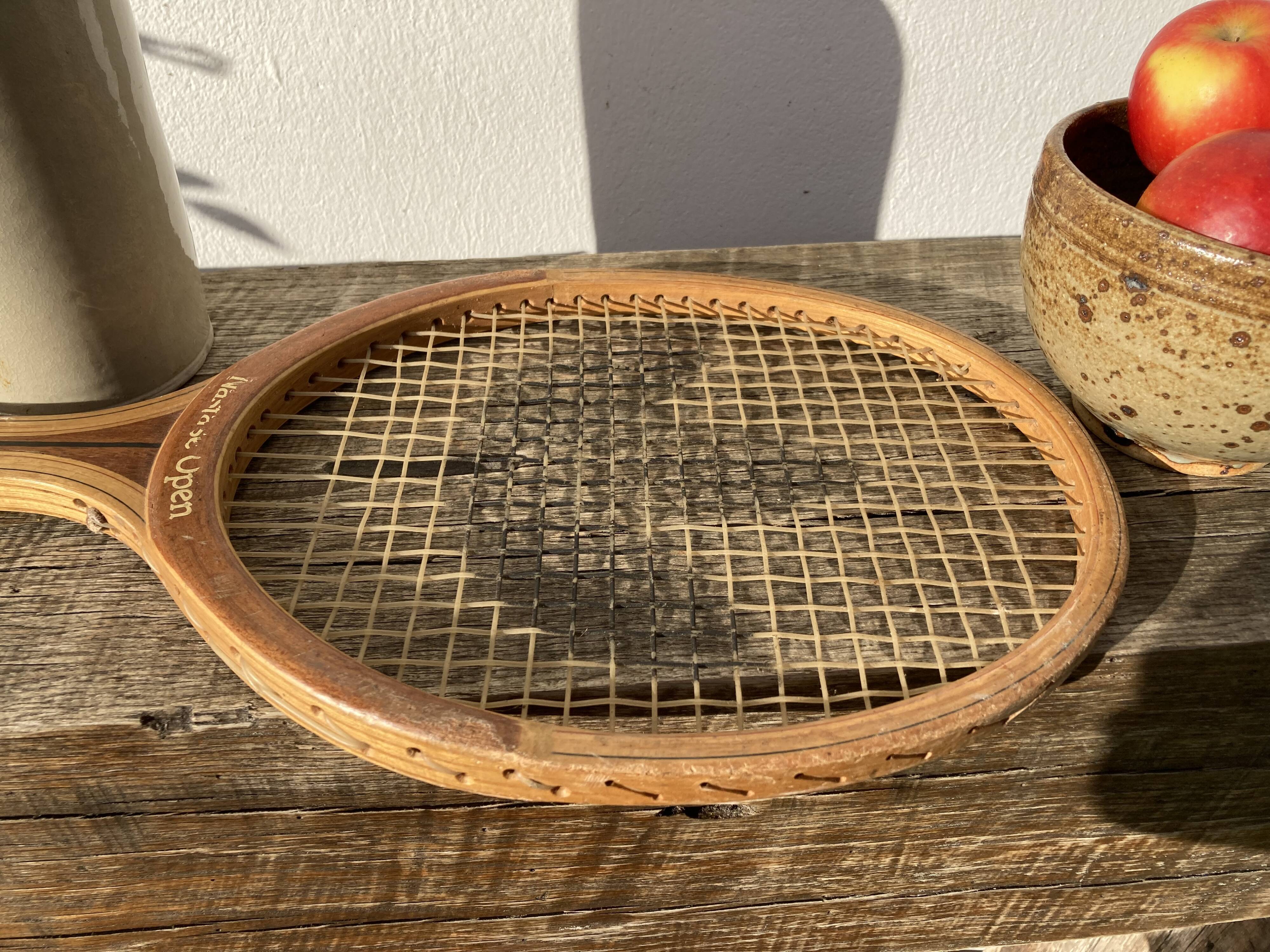 Vintage Adidas tennis racket