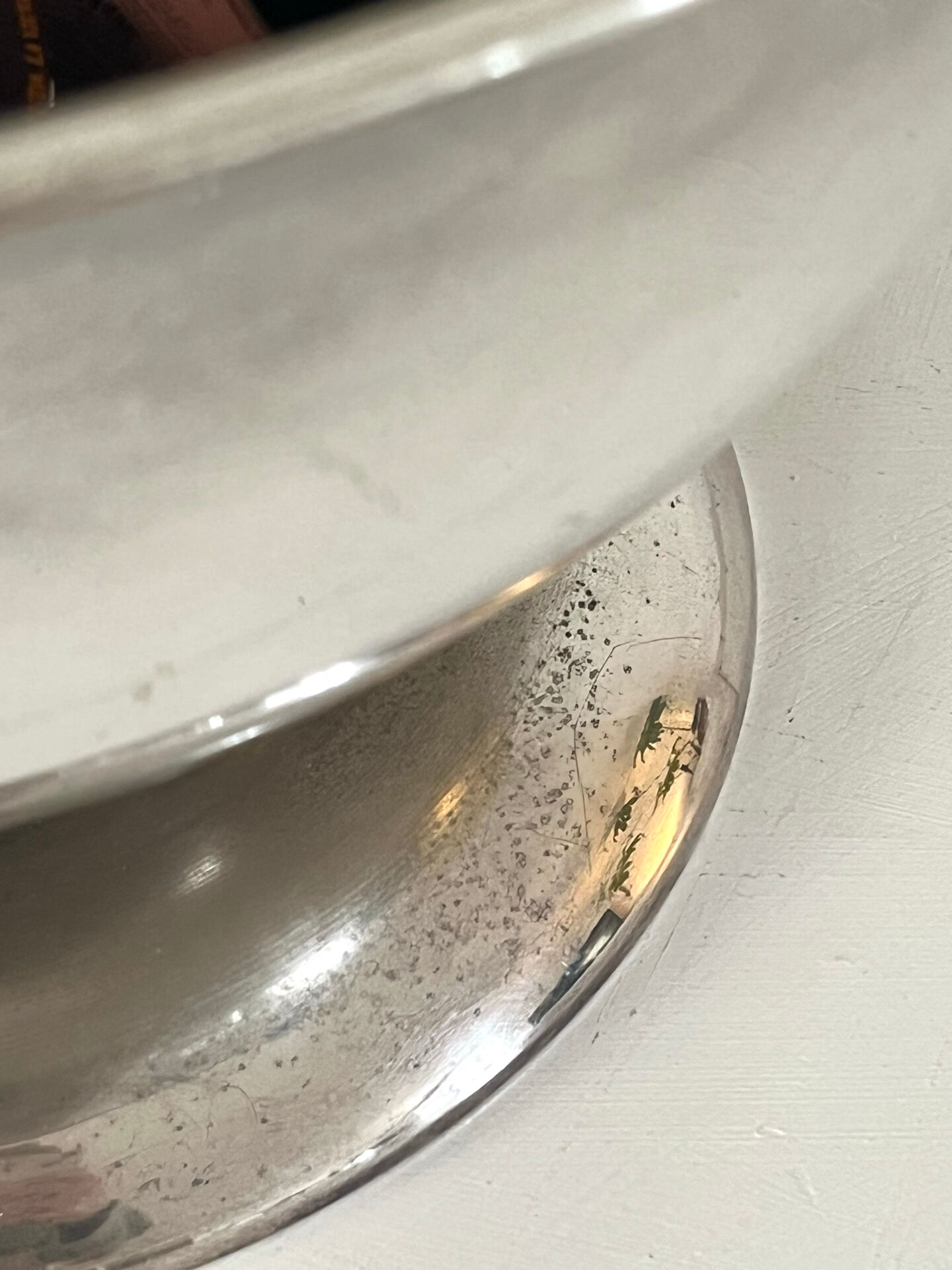 French champagne cooler bowl Leclerc Briant Vinum silver plated