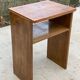 Art Deco burr walnut bedside table 1930