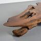 Coffee table made from sequoia root, American craftsmanship, Redwood Park, California, around 1970.