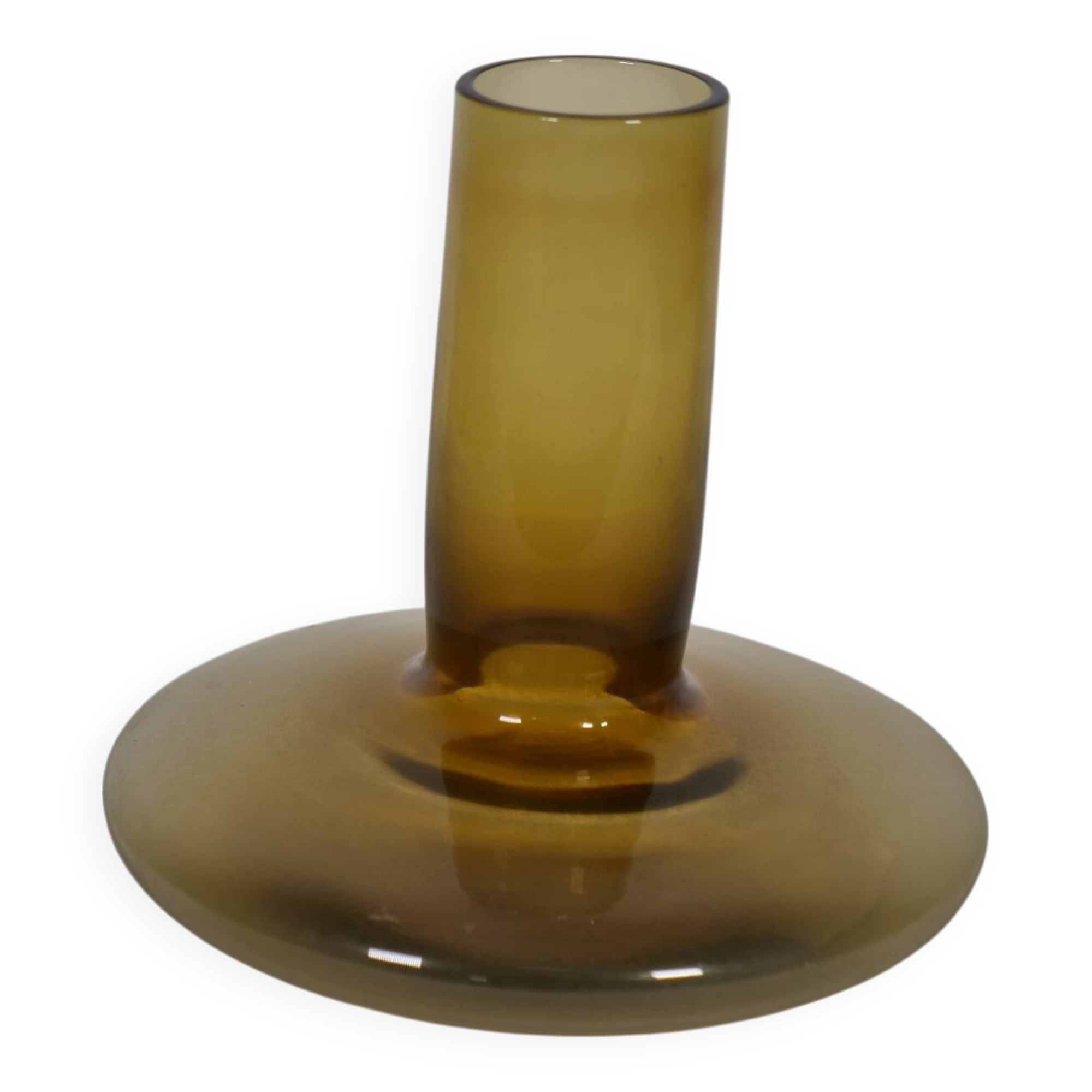 Vase en verre de l'ère spatiale Timo Sarpaneva – années 1960