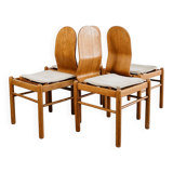 JYSK Set Di 4 Sedie Da Pranzo Design Mid Century Scandinavo Anni 70