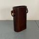 Mid-Century Modernist Italian Walnut Wooden Umbrella Stand, 1950s