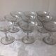 Ensemble de 10 coupes à champagne cristal