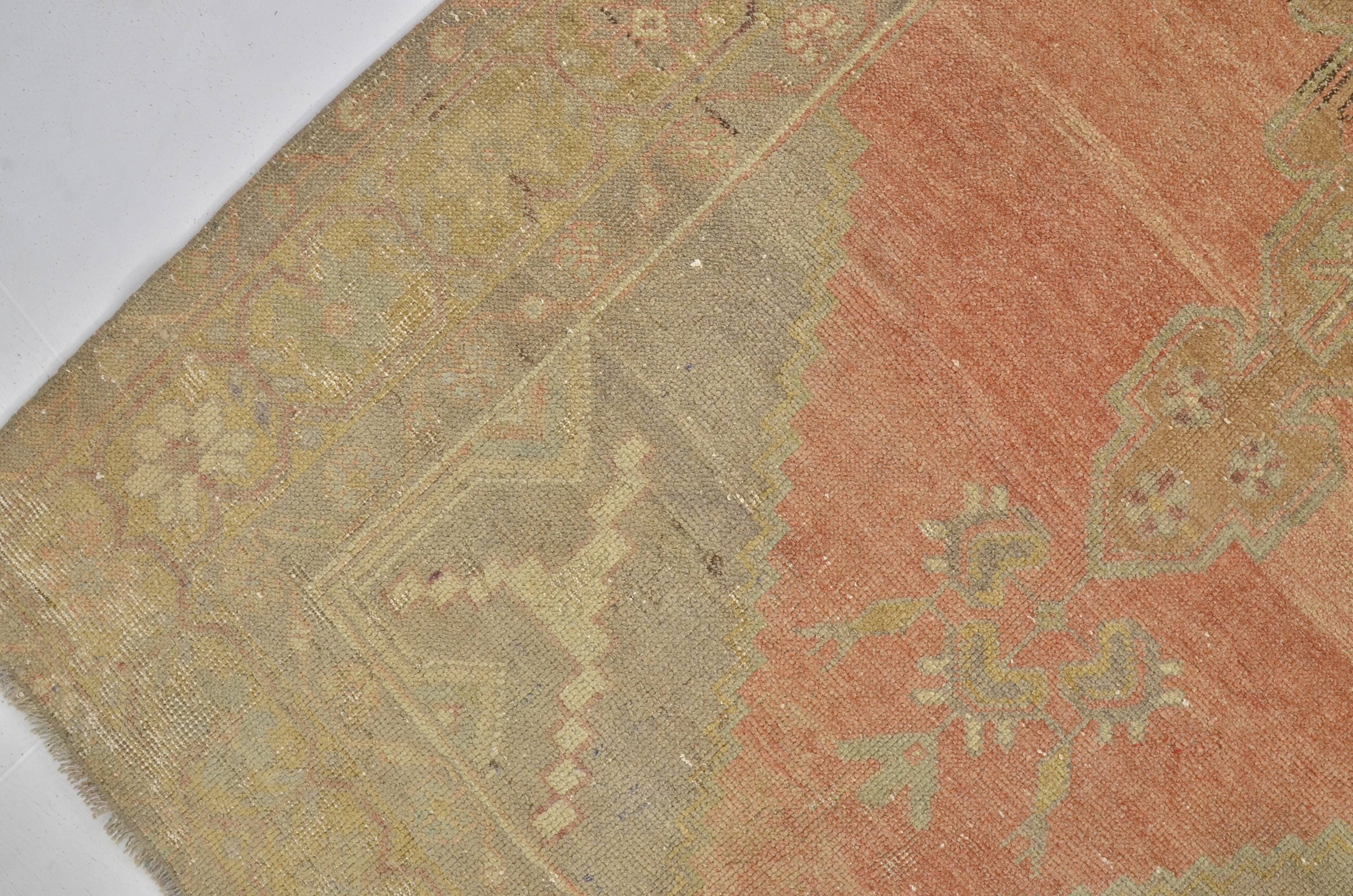 Oushak Turkish Antique Rug