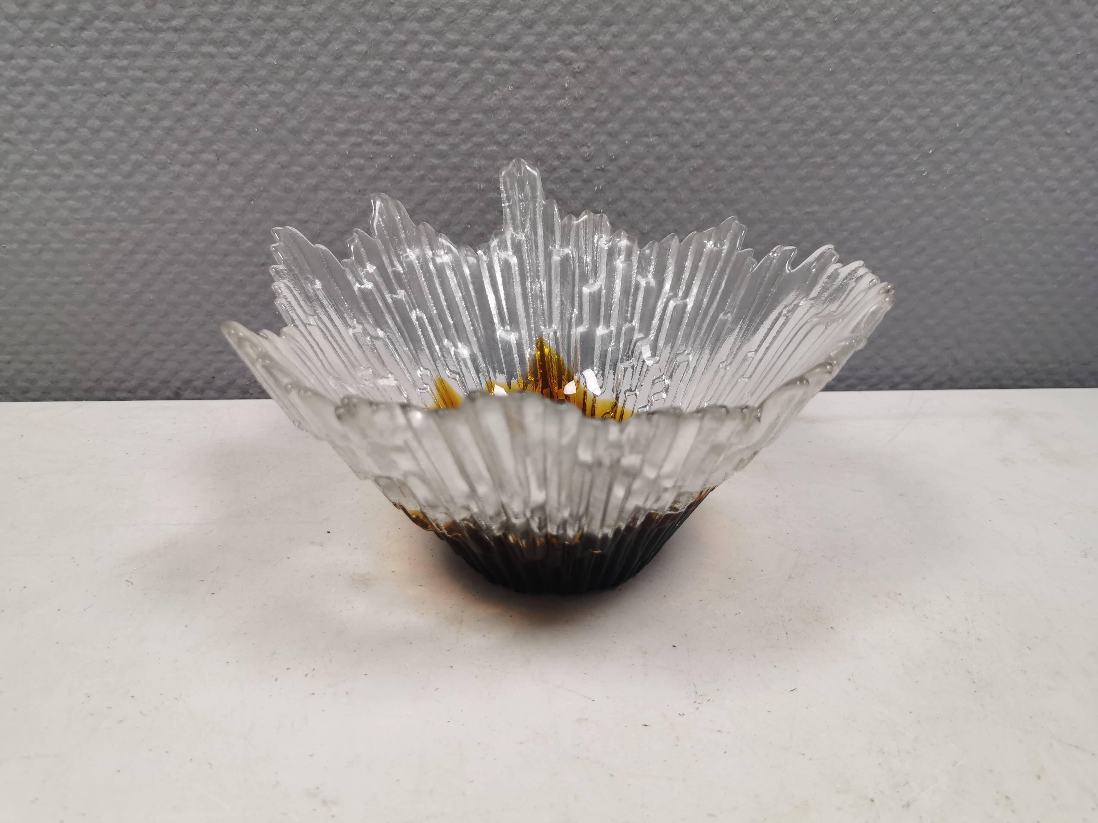 TAUNO WIRKKALA, ‘REVONTULET’ GLASS BOWL, HUMPPILA FINLAND