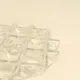 Muurla pressed glass pocket trays