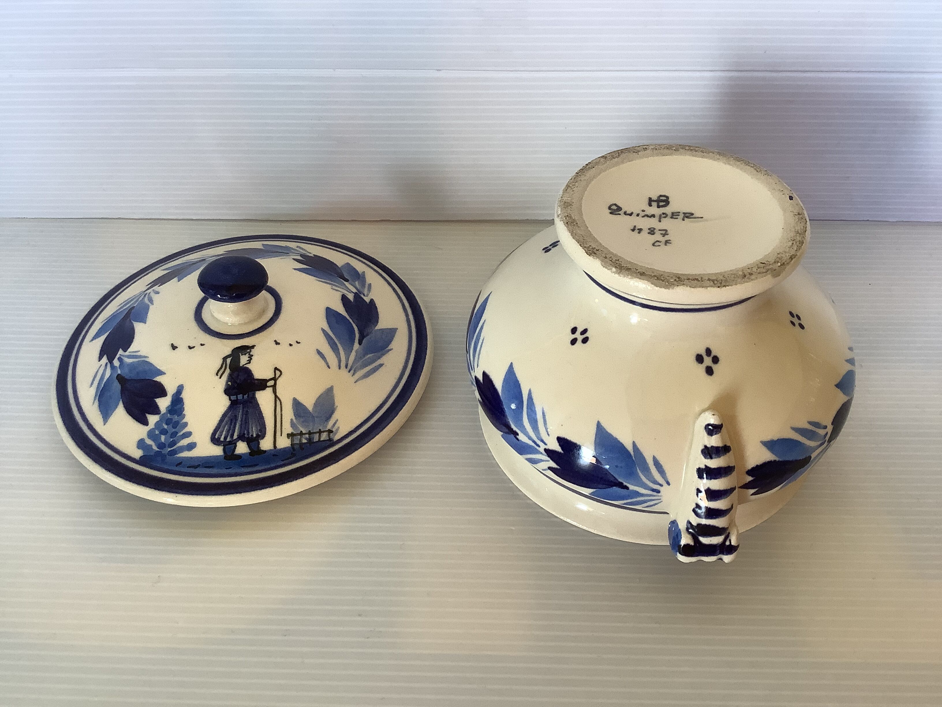 Bonbonnière pot breton HB Quimper