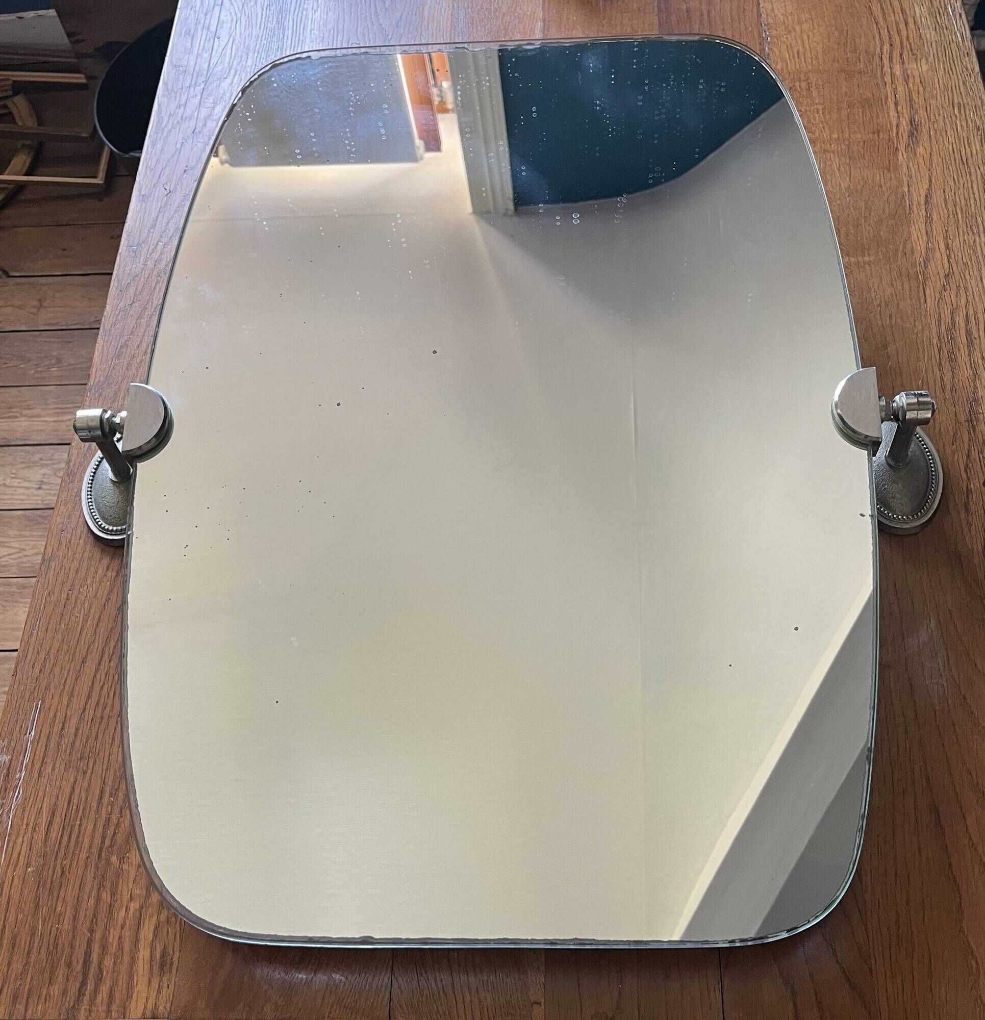 Vintage bathroom mirror