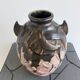 Stoneware ear vase, Gilbert Métenier, art deco