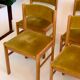 Vintage velvet chairs