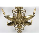 Gilded bronze chandelier from the Napoleon III period