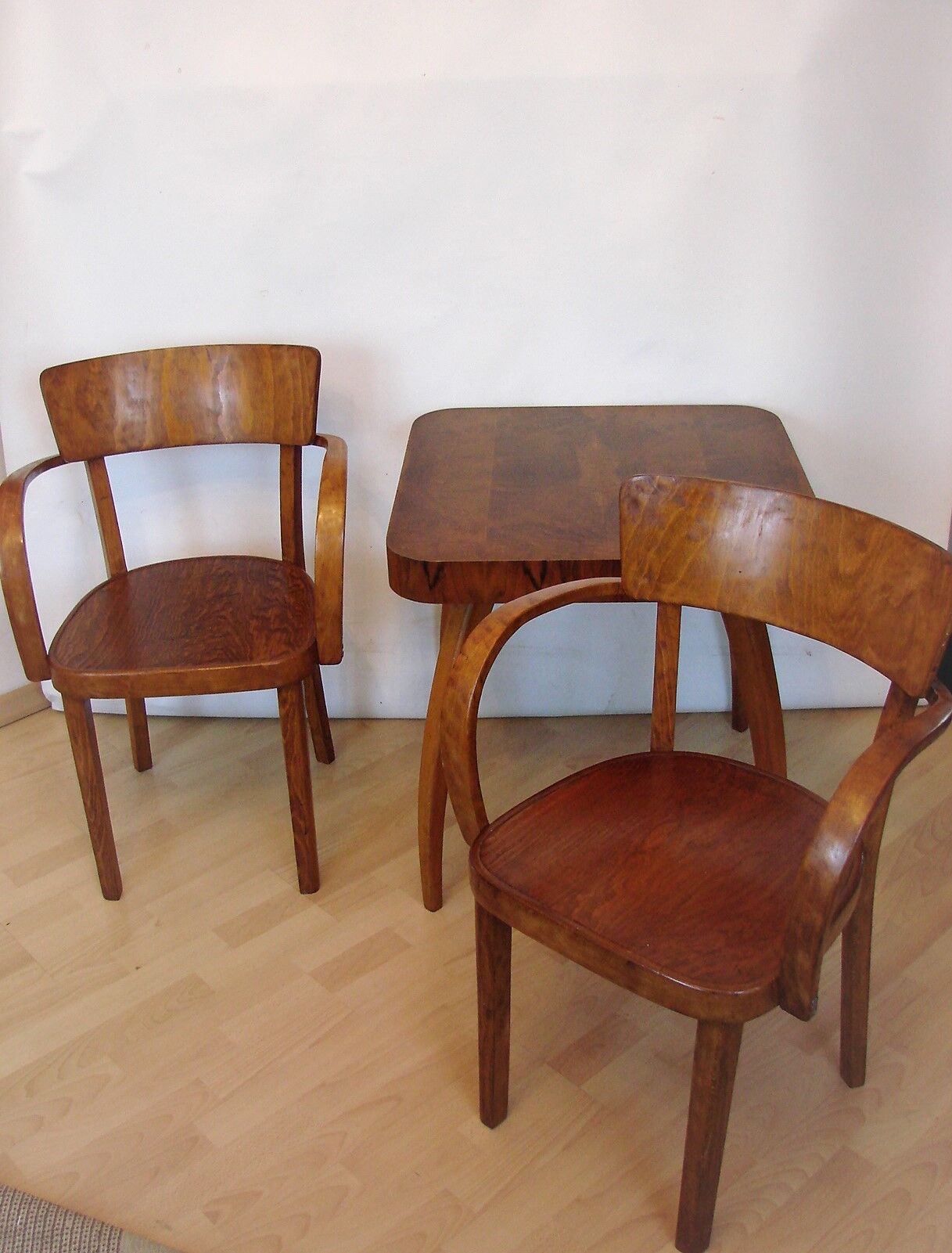 Pair of armchairs, 1940s