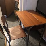 Schoolboy office a place and its chair