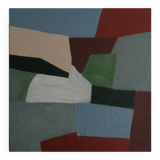 Canvas painting "Traces of Silence" by Bodasca